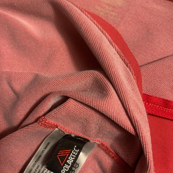 MEC Zip Neck Polartec Shirt Dark Pink Size M Insulated - Picture 4 of 5